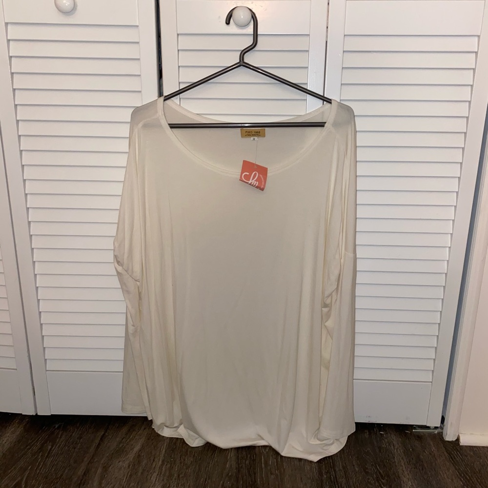 White Piko Shirt